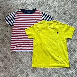 Ralph Lauren Boys 2 Pair of Shirts!